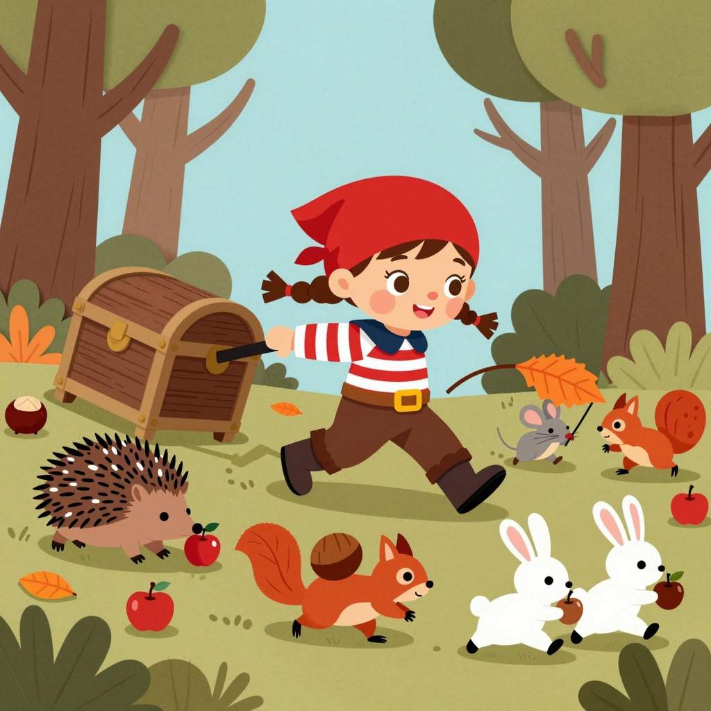 Perełka i piracki skarb na zimę - ilustracja 4