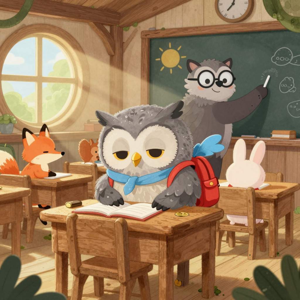Pikuś i Kwiatowy Zegar Lasu - ilustracja 2