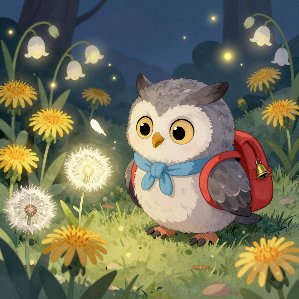 Pikuś i Kwiatowy Zegar Lasu - ilustracja 3