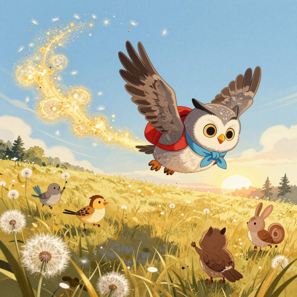 Pikuś i Kwiatowy Zegar Lasu - ilustracja 4