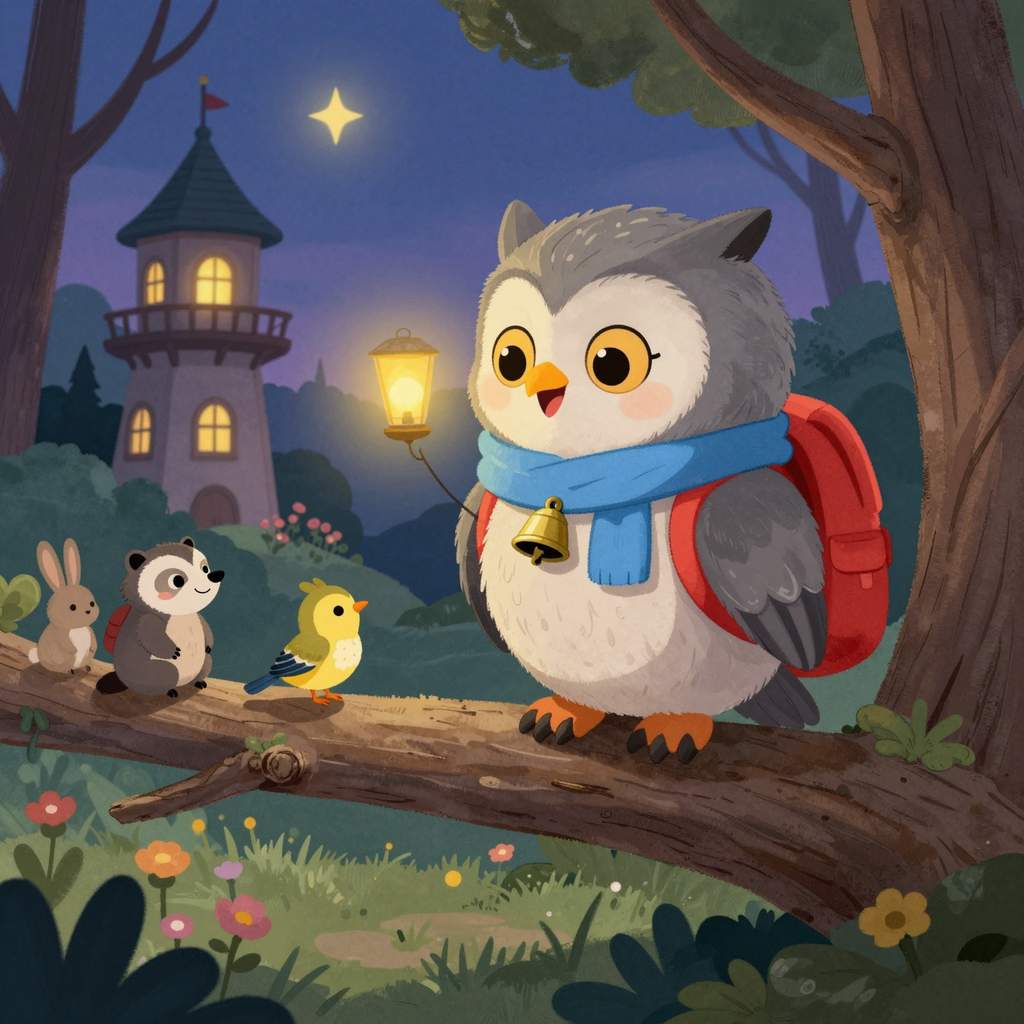 Pikuś i Kwiatowy Zegar Lasu - ilustracja 5