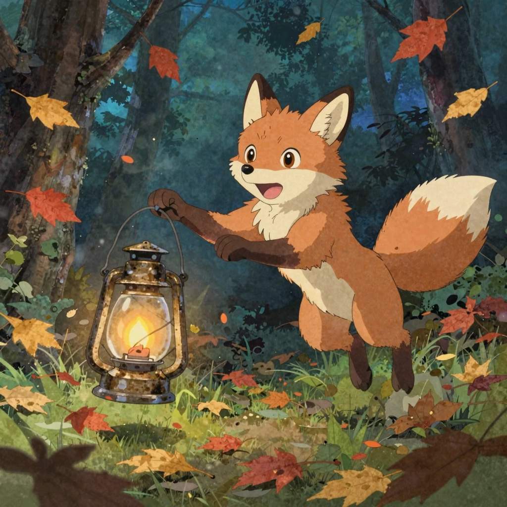 Pimpek i lampion, który czekał na światło - ilustracja 1