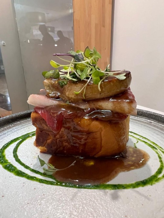 brioche ventresca angila y foie