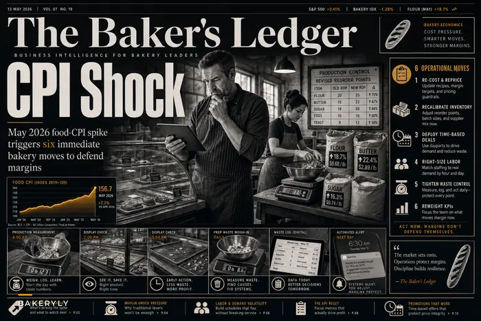 After the May CPI spike: 6 operational moves bakeries should make now to protect margins