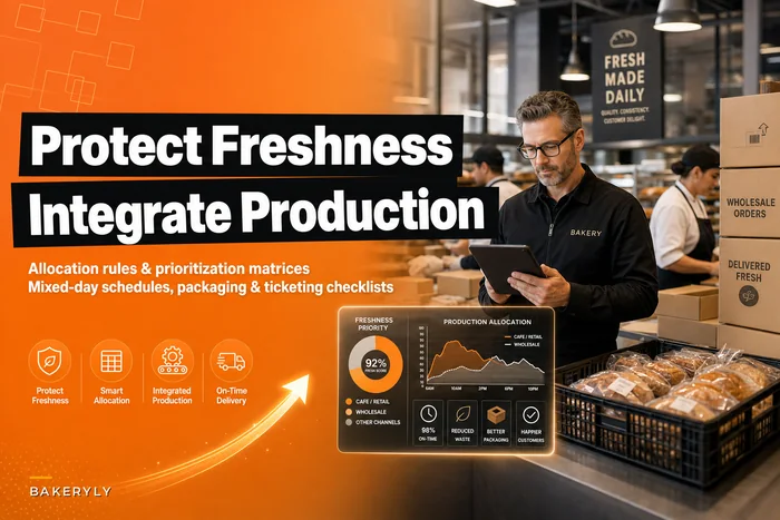 Don’t let wholesale orders cannibalize cafe freshness: integrate wholesale and cafe production in one plan