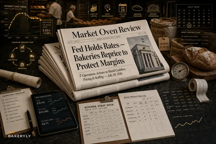 How the Fed's July 2026 Rate Decision Should Change Your Bakery's Cashflow, Pricing and Staffing Plans