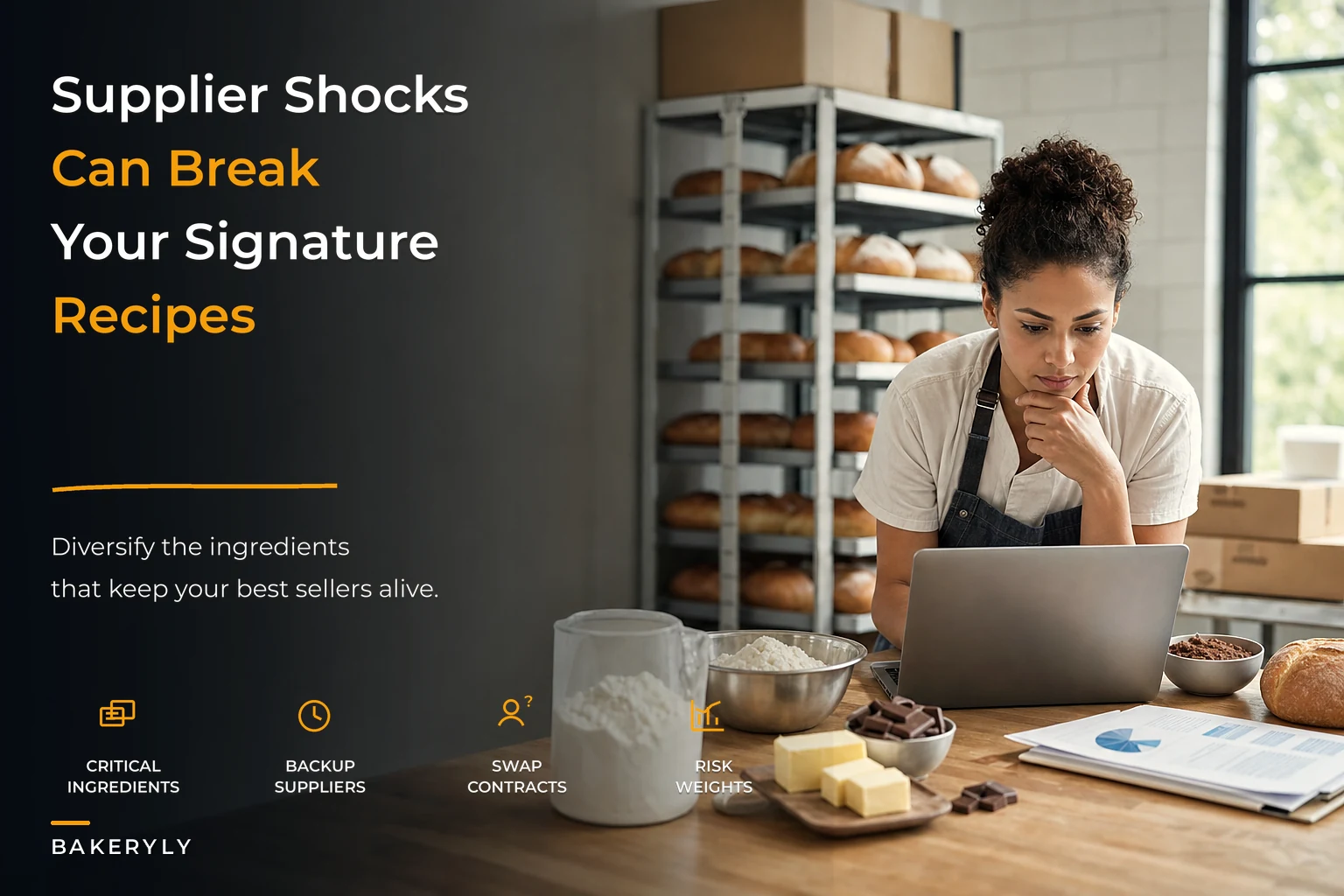 Protect recipes from supplier shocks: a risk‑weighted vendor diversification system for bakeries