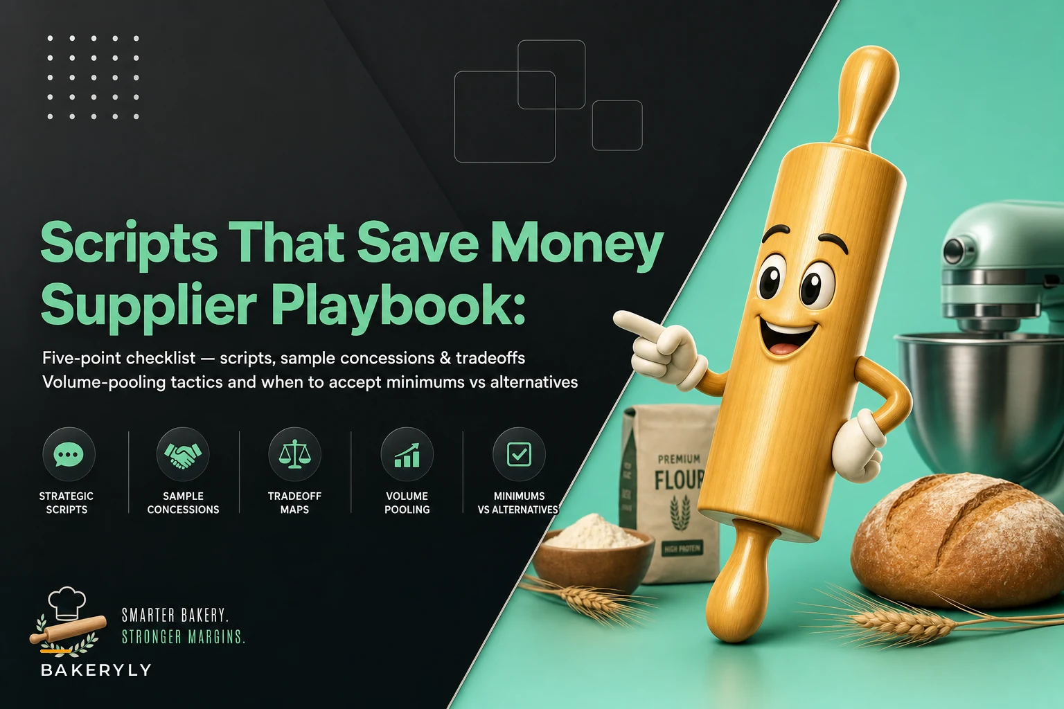 Scripts that save money: a supplier negotiation playbook for low‑volume bakeries