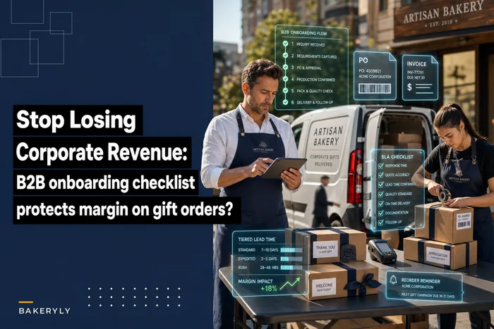 Stop losing corporate revenue to chaos: a B2B onboarding checklist that protects margin for gift and corporate orders