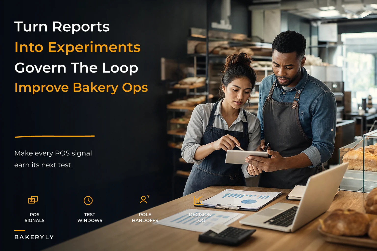 Turn weekly reports into experiments: an analytics→experiment governance loop for bakeries