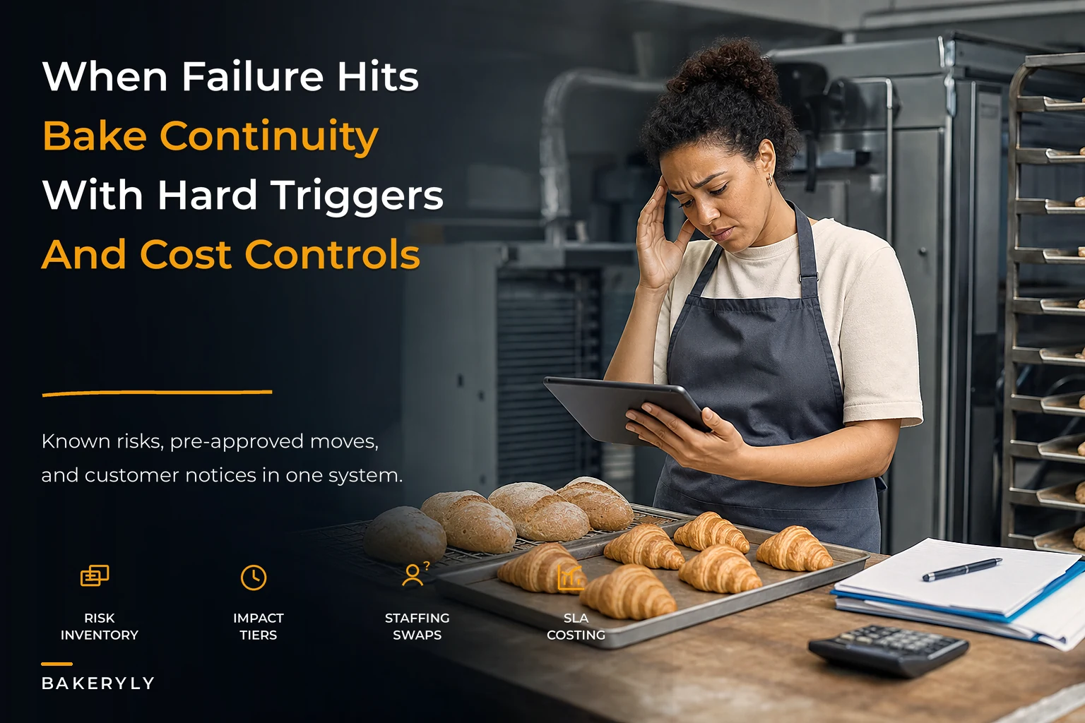 When equipment or suppliers fail: a continuity playbook for perishable bakery operations