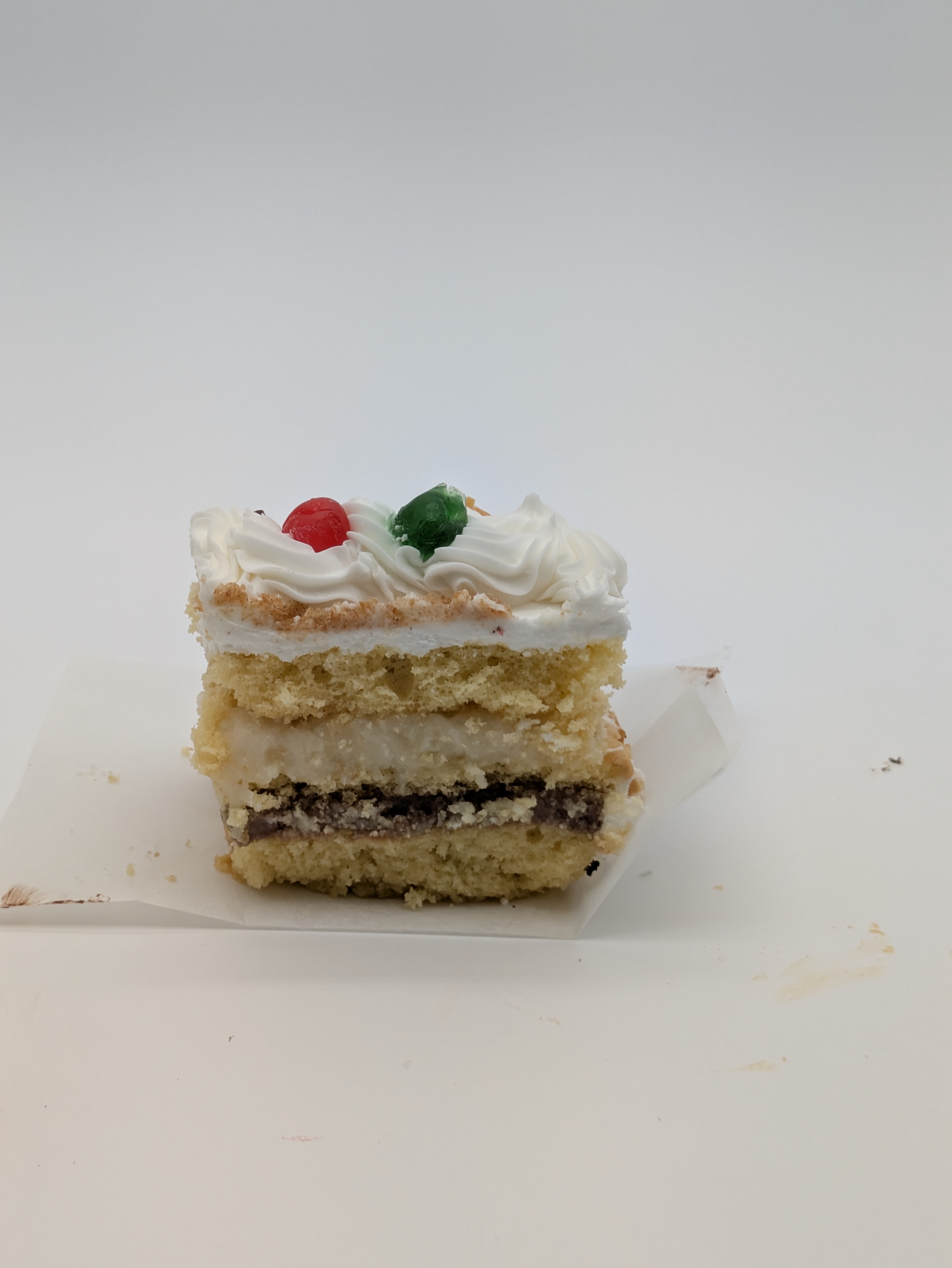 Italian Rum Cake Slice