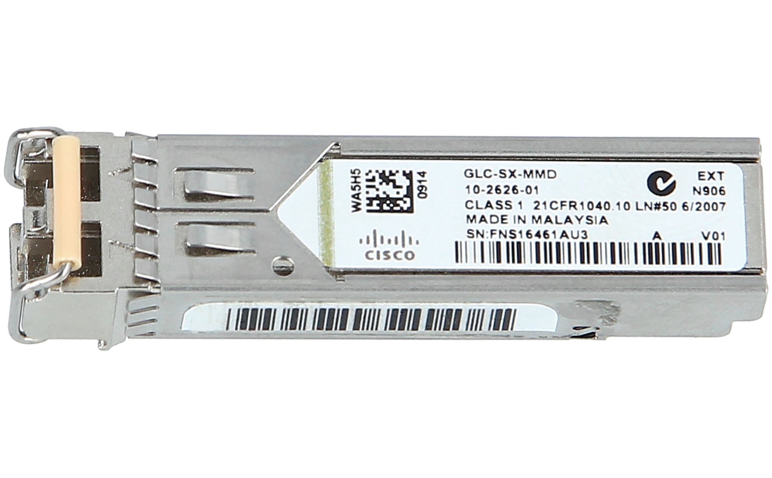 Cisco 1000BASE-SX SFP transceiver module, MMF, 850nm, DOM