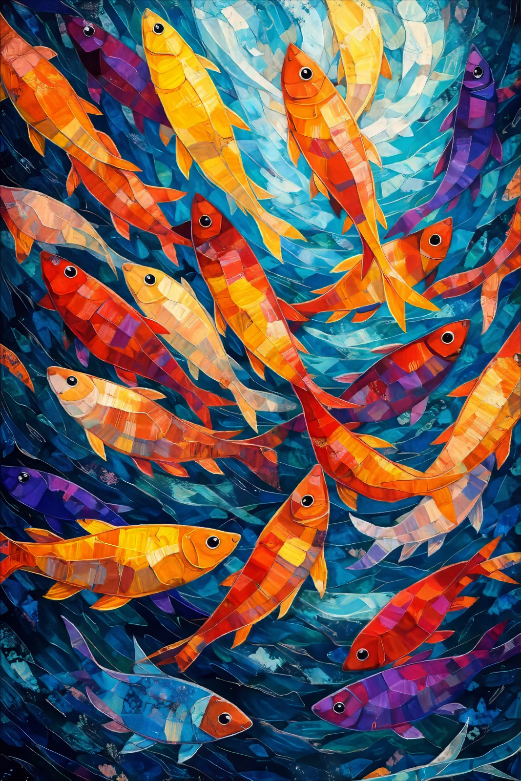 Cardumen de Colores