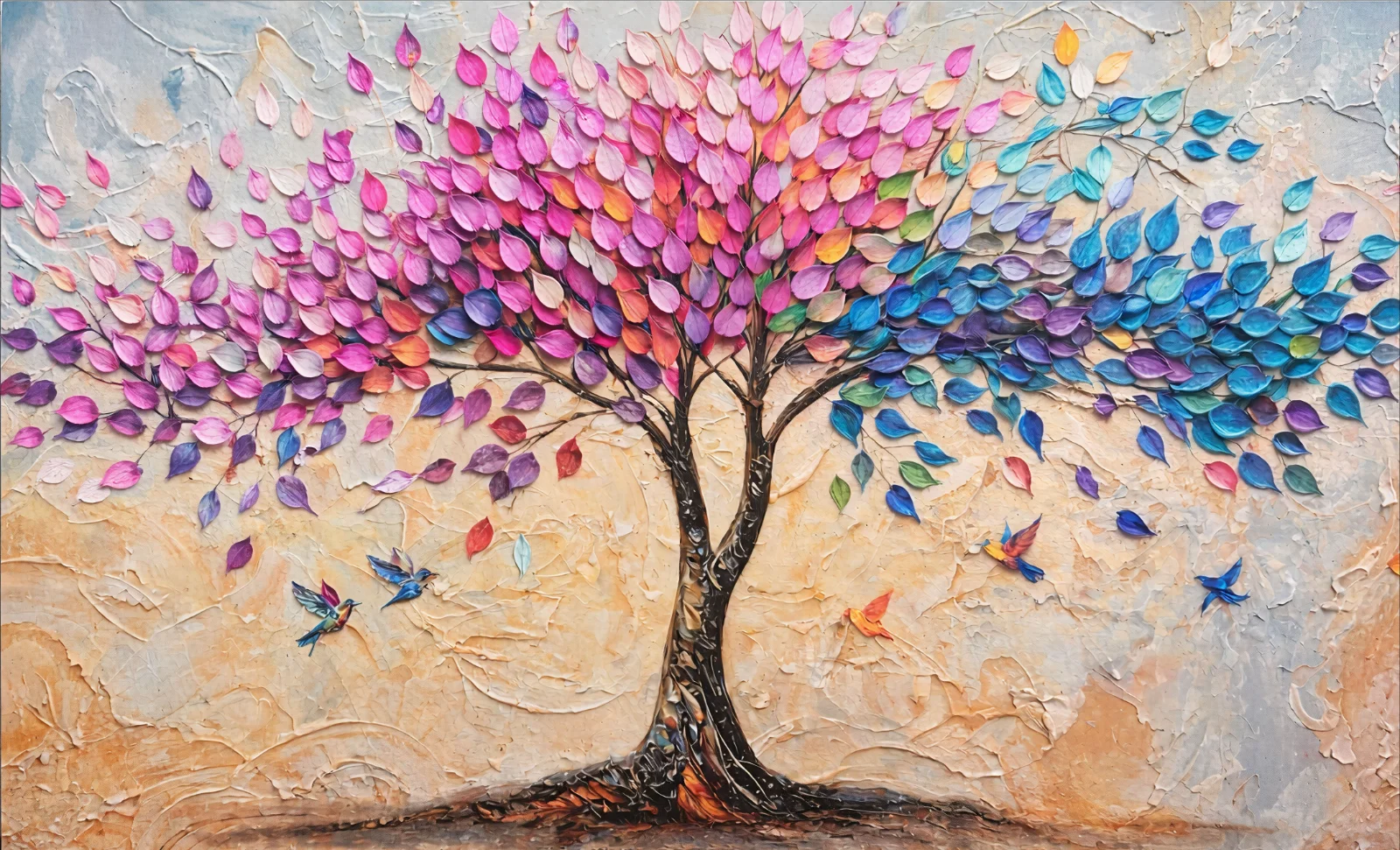 Árbol de Fantasía Violeta