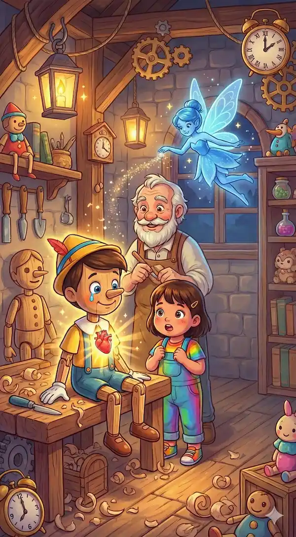 Pinóquio e a Oficina de Brinquedos Mágicos