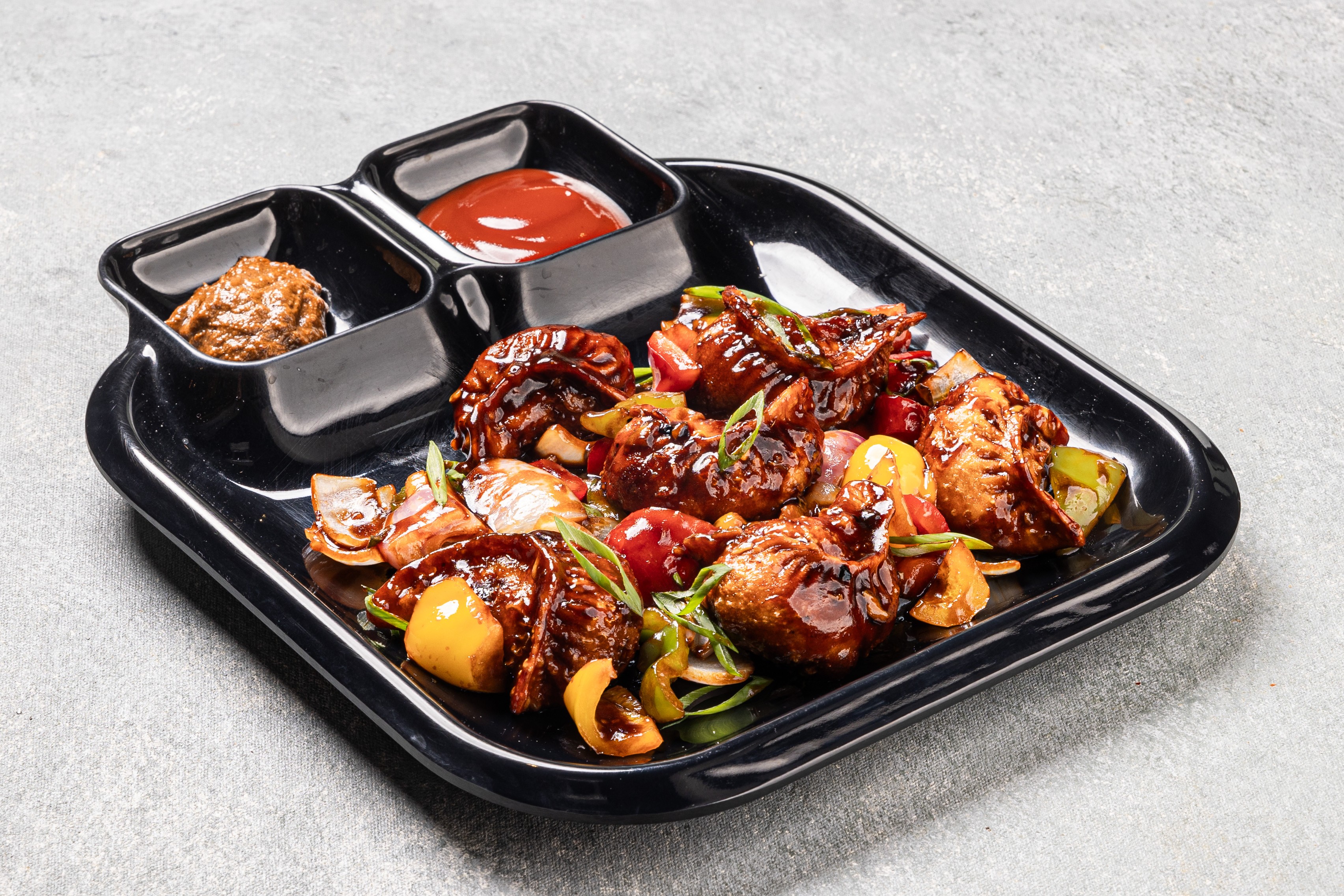 BambooNiwasa_Wok Fried Chicken Momos_Kailash-129
