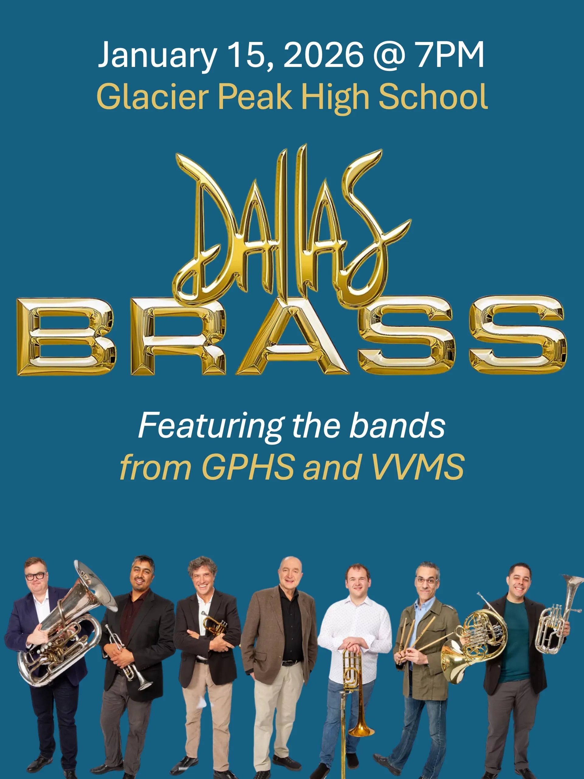 Dallas Brass Live! event poster
