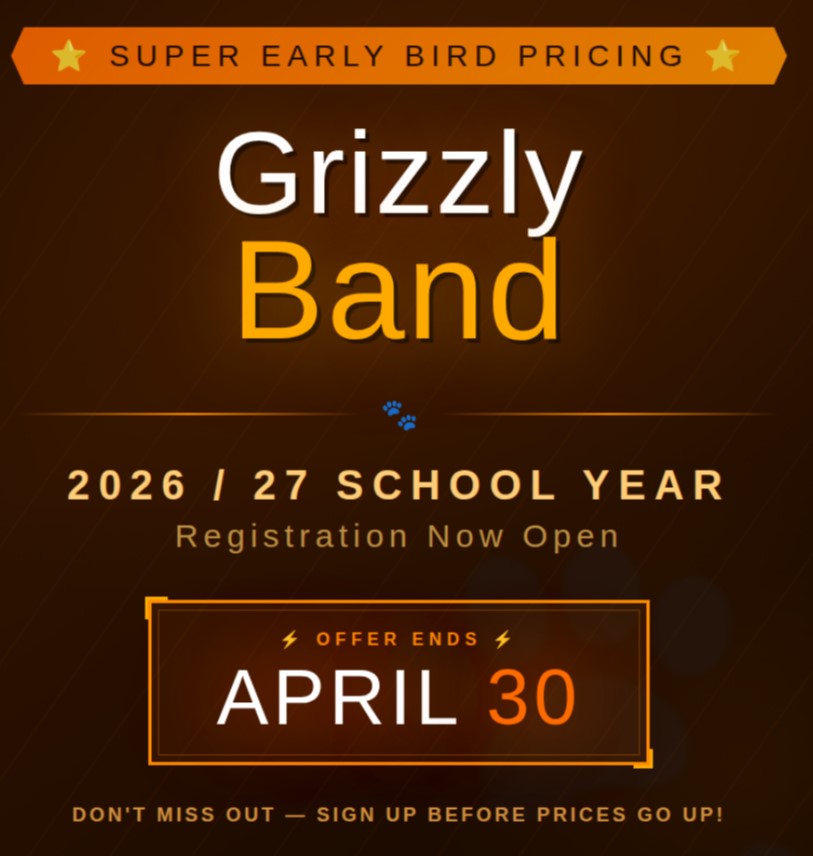 Band Happenings – 4/20/2026