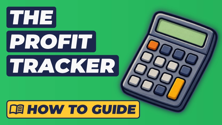 How to Use the Profit Tracker