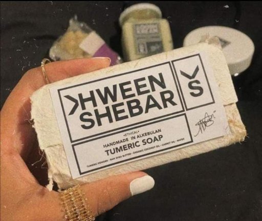 Khween Shebar Turmeric Soap Bar