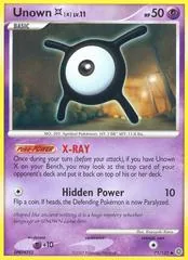 Unown X [Reverse Holo] #71