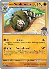 Hop's Sandaconda [Reverse Holo] #87