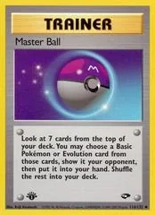 Master Ball [1st Edition] #116