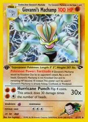 Giovanni's Machamp [1st Edition] #6