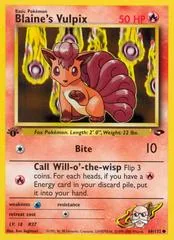 Blaine's Vulpix [1st Edition] #66