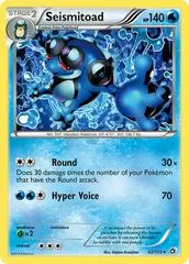 Seismitoad [Reverse Holo] #42