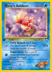 Misty's Goldeen [1st Edition] #85