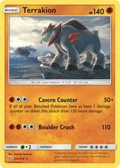 Terrakion [Reverse Holo] #122