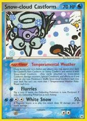 Snow-cloud Castform #25
