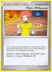 Flint's Willpower [Reverse Holo] #91