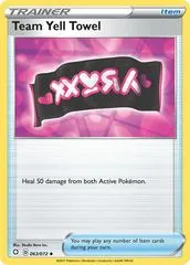 Team Yell Towel [Reverse Holo] #63