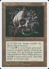 Black Mana Battery [Alternate]