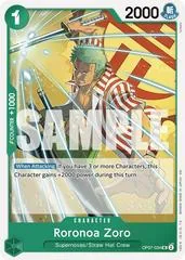Roronoa Zoro [Reprint] OP07-034