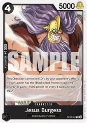 Jesus Burgess [Reprint] OP09-086