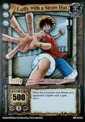 Luffy With a Straw Hat CH001