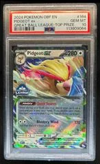 Pidgeot Ex [Great Ball League - Top Prize] #164