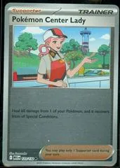 Pokemon Center Lady [Reverse Holo] #123
