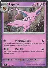 Espeon [Cosmos Holo] #33