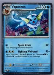 Vaporeon [Cosmos Holo] #22