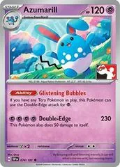 Azumarill [Prize Pack] #74
