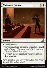Valorous Stance [Foil] #154