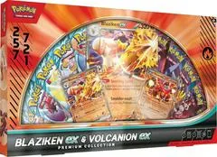 Blaziken Ex & Volcanion Ex Premium Collection