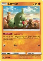 Larvitar [Reverse Holo] #114