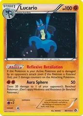 Lucario [Cosmos Holo] #80