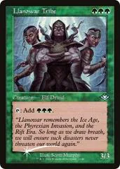 Llanowar Tribe [Retro Foil] #22